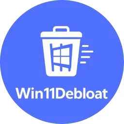 Win11Debloat Win11 自定义优化软件 Logo